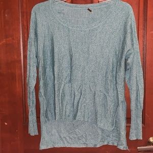 Turquoise slinky sweater